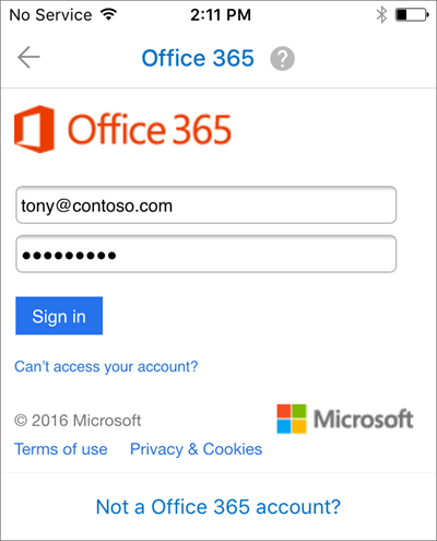 outlook 365 email sign in